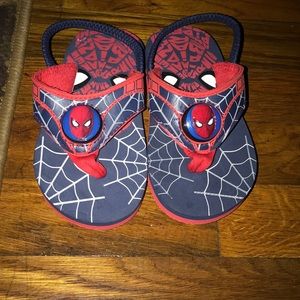 Spider-Man light up flip flops